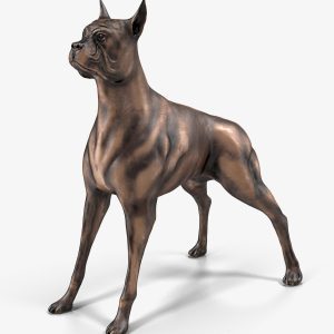 Dog Standing Bronze