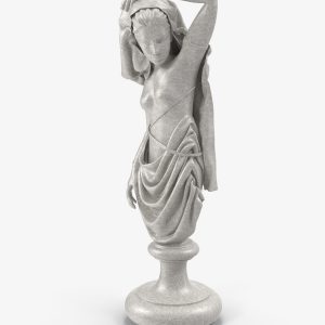 Woman in Scarf Ceramic